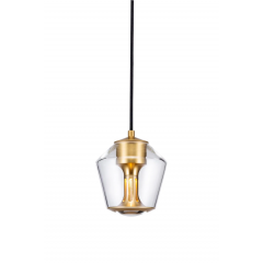 Suspension automatisable avec abat-jour en verre Design Ethics MGPL