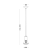 Suspension automatisable avec abat-jour en verre Design Ethics MPL