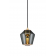 Suspension automatisable sur rail avec abat-jour en verre Design Ethics SGPL