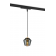 Suspension automatisable sur rail avec abat-jour en verre Design Ethics SGPL