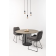 Suspension automatisable sur rail avec abat-jour en verre Design Ethics SPL