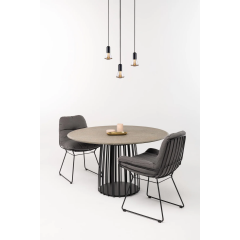 Suspension automatisable sur rail avec abat-jour en verre Design Ethics SPL