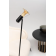Lampadaire avec abat-jour en verre Design Ethique