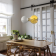 Suspension automatisable en verre soufflé Design Scoop