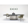 Suspension automatisable 3 boules en verre soufflé Design Scoop