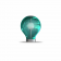 Lampe de table en verre soufflé artisanalement Design Scoop
