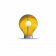 Lampe de table en verre soufflé artisanalement Design Scoop