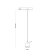 Suspension automatisable et focalisable Design Ylux sur rail
