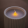 Pack de 9 bougies Led en céramique Design Dolo Ceramic