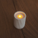Pack de 9 bougies Led en céramique Design Dolo Ceramic