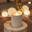 Pack de 9 bougies Led en céramique Design Dolo Ceramic