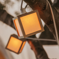 Lot de 3 guirlandes solaires et secteur Design Vega