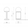 Lampe de table ultra moderne en céramique peinte à la main Design Habea