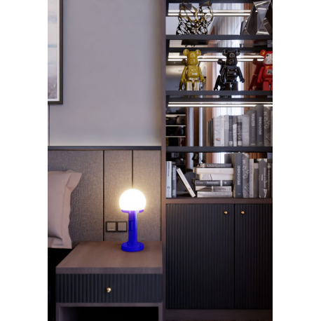 Lampe de table ultra moderne en céramique peinte à la main Design Habea