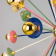 Lustre Chandelier Design Tokyo Multicolore