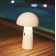 Lampe de table sur batterie rechargeable Design Shitake