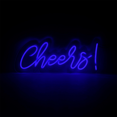 Luminaire néon acrylique Cheers, 58 cm IP20