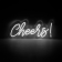 Luminaire néon acrylique Cheers, 58 cm IP20