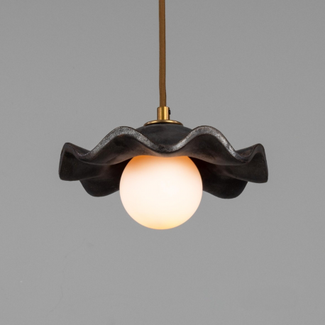 Suspension en céramique Design Rivale Terre métallique