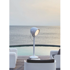 Lampadaire projecteur moderne d'extérieur Design Hollywood