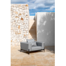 Fauteuil de jardin en aluminium Design Push