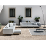Divan de jardin 2 ou 3 places en aluminium Design Push