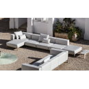 Divan de jardin aluminium Design Push