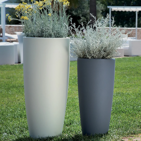 Vase rond en résine Design Stilo