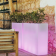 Jardinière lumineuse en résine Design Flowerpot
