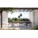 Table d'extérieur allongeable en aluminium, plateau HPL ou Grès Design Maja