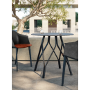 Table d'extérieur en aluminium recyclable Design Mimi