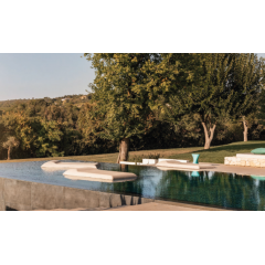 Matelas flottant éco cuir Design Louis