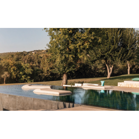 Matelas flottant éco cuir Design Louis