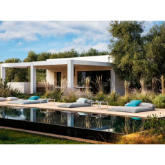 Méridienne en polyuréthane waterproof Design Wave