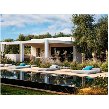 Méridienne en polyuréthane waterproof Design Wave