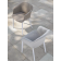 Fauteuil baquet rembourré d'extérieur en polypropylène velours Design Sofia