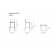 Tabouret d'extérieur en polypropylène Design Tina