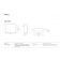 Bar ou comptoir nomade lumineux ou finition velours Design Vale