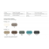 Salon de jardin en polyethylene recyclable Design Chico