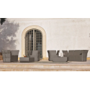 Salon de jardin en polyethylene recyclable Design Chico