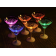 Lot de 6 verres à Champagne Led