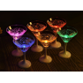 Lot de 6 verres à Champagne Led