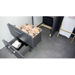 Meuble de salle de bain avec assise pour PMR Design CONFORT'SIT