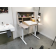 Piétement de table ou bureau à hauteur reglable Design EVOLUTABLE
