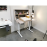 Piétement de table ou bureau à hauteur reglable Design EVOLUTABLE