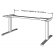 Piétement de table ou bureau à hauteur reglable Design EVOLUTABLE
