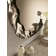 Miroir avec insert en relief Design Fuji