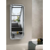 Miroir rectangulaire avec cadre en verre fondu Design Odessa