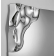 Miroir rectangulaire avec angle en verre fondu Design Dolores