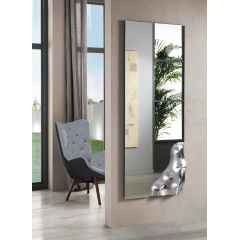 Miroir rectangulaire avec angle en verre fondu Design Dolores